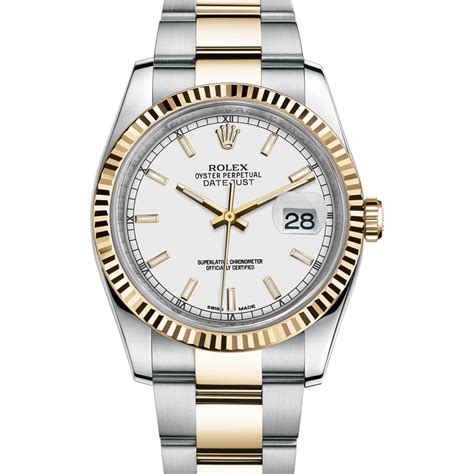 rolex oyster perpetual white face.